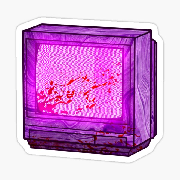 Item preview, Vaporwave CRT TV designed and sold by MyntFlavoured.