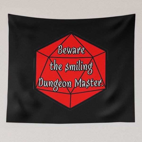 Item preview, Beware the Smiling Dungeon Master designed and sold by robertbevan.