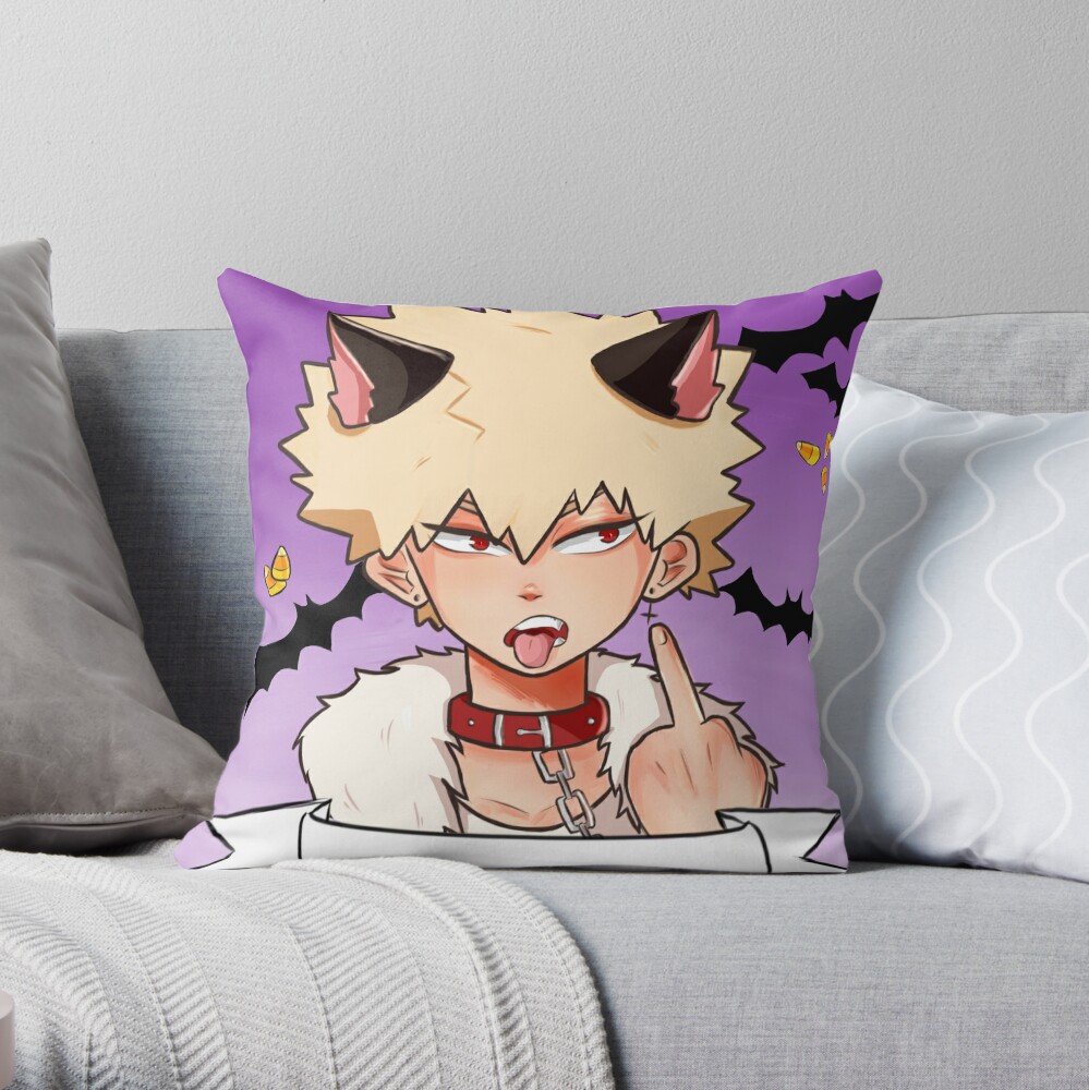 bakugo plush pillow