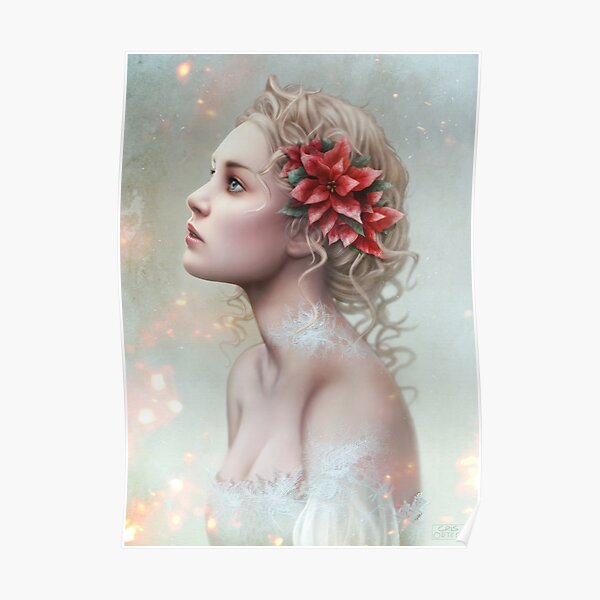 Poinsettia Poster
