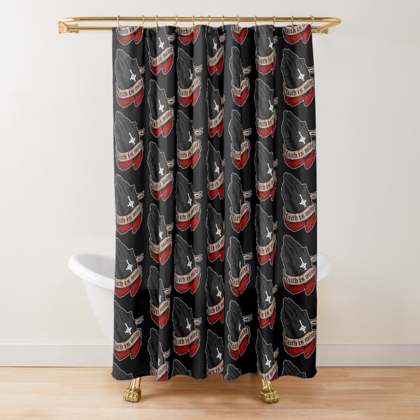 Faith is mine Shower Curtain