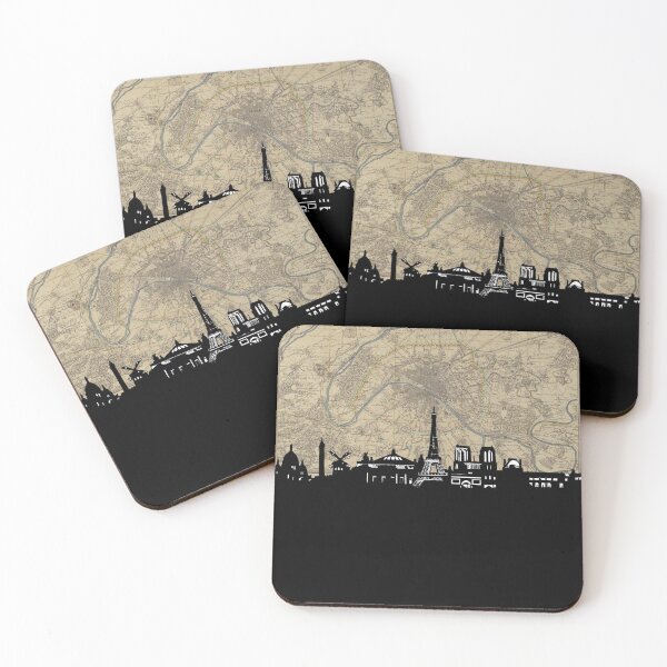 Item preview, paris skyline designed and sold by BekimART.