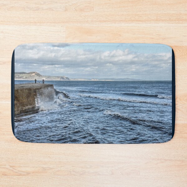 Item preview, Churned up Sea at Lyme Regis Dorset UK designed and sold by lynn carter.
