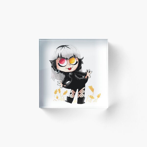 Item preview, Dark-punk-goth girl designed and sold by Buguwa.