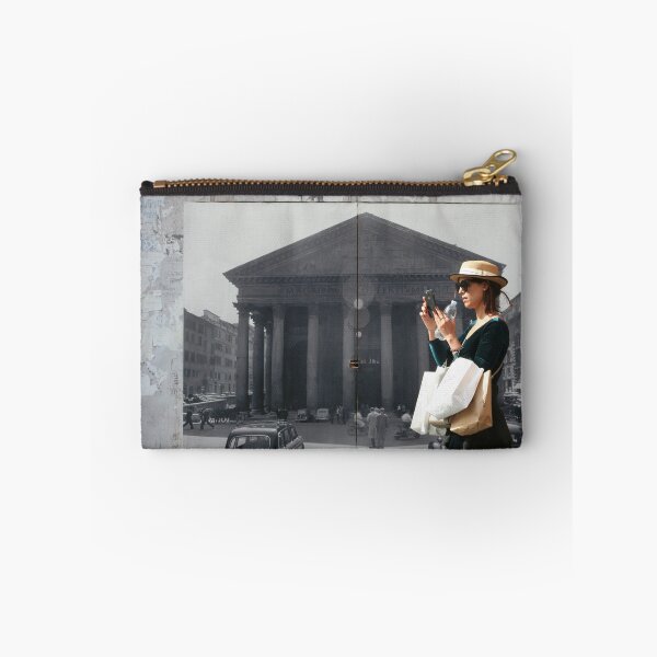 Item preview, Pantheon of Rome Vintage Photo with Turist designed and sold by Anna Lemos.