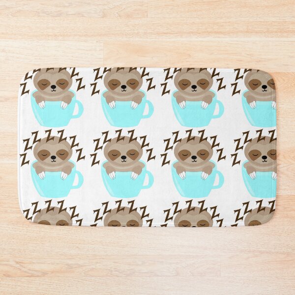 Item preview, Sloth Sleeping In Coffee designed and sold by MclaughlinGifts.