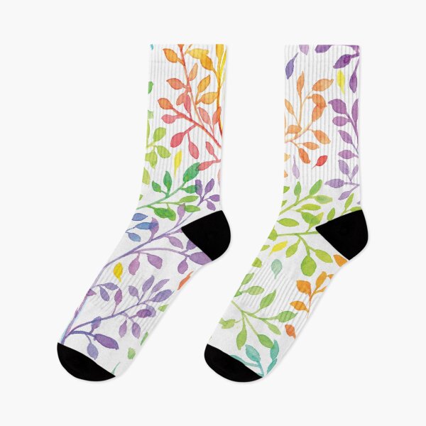 Item preview, Colorful Leaves and Branches in Watercolor designed and sold by Kelly Roy.