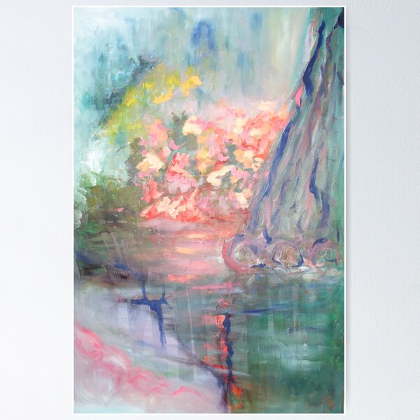 Item preview, ABSTRACT FLORAL LANDSCAPE designed and sold by Tiff Randol.