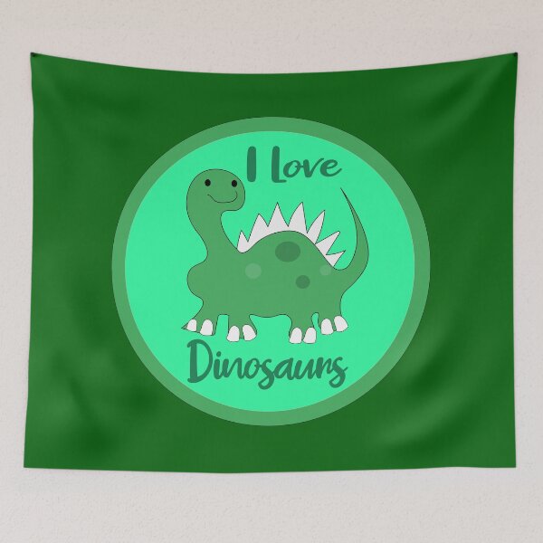 Item preview, I Love Dinosaurs designed and sold by MclaughlinGifts.