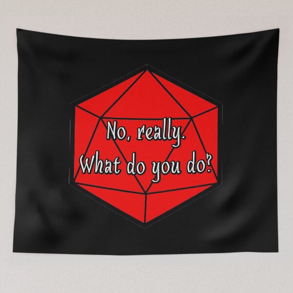 Item preview, No, Really. What Do You Do? designed and sold by robertbevan.