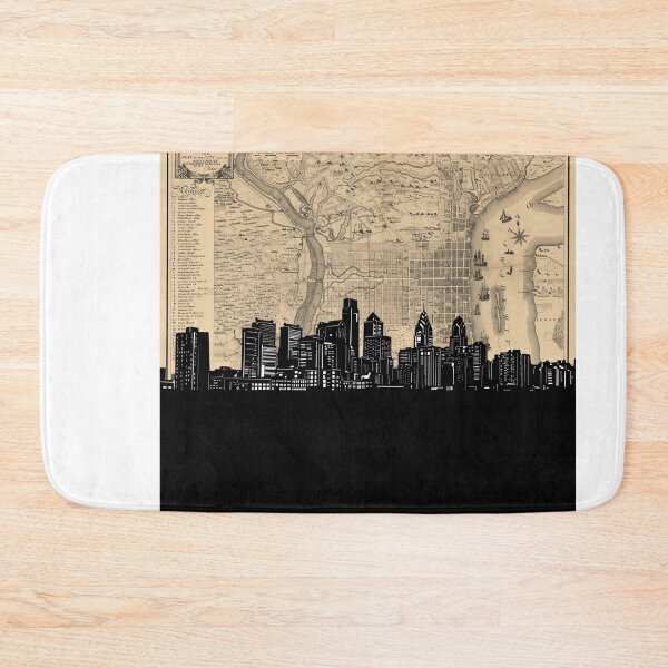 Item preview, philadelphia skyline designed and sold by BekimART.
