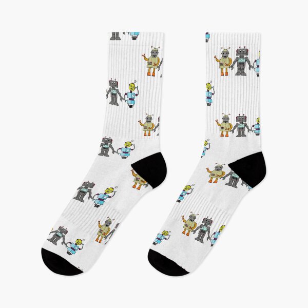 Item preview, The Three Robots,  A Trio Of Retro Robots designed and sold by Gsallicat.