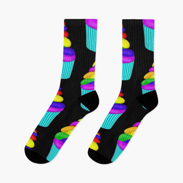 Item preview, Illustration of Muffin in rainbow colours designed and sold by siwabudda.