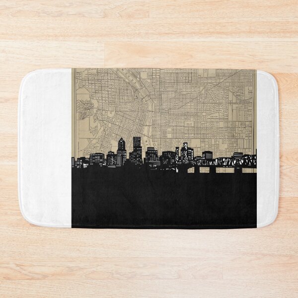 Item preview, portland skyline designed and sold by BekimART.