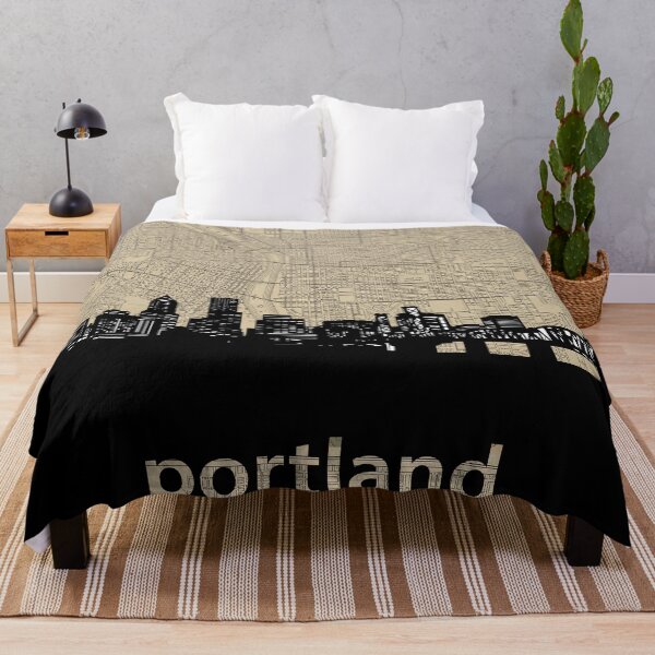 Item preview, portland skyline designed and sold by BekimART.