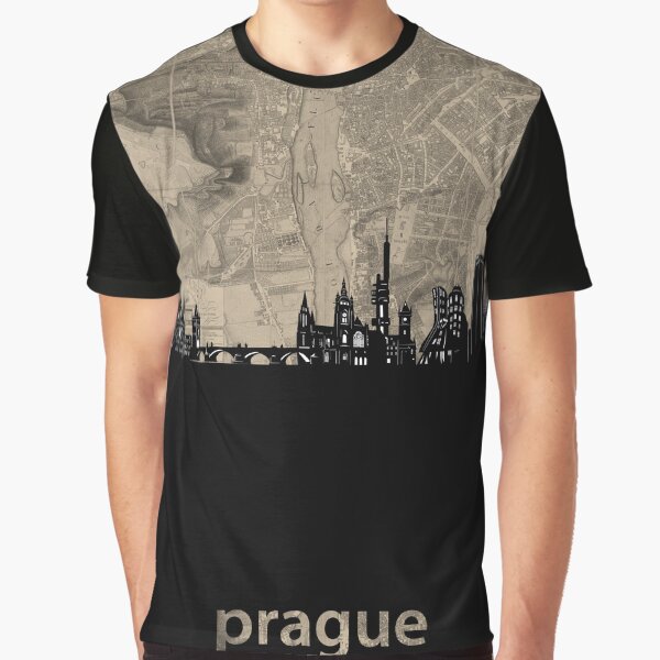 Artikel-Vorschau von Skyline von Prag, designt und verkauft von BekimART.