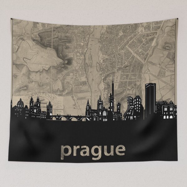 Item preview, prague skyline designed and sold by BekimART.