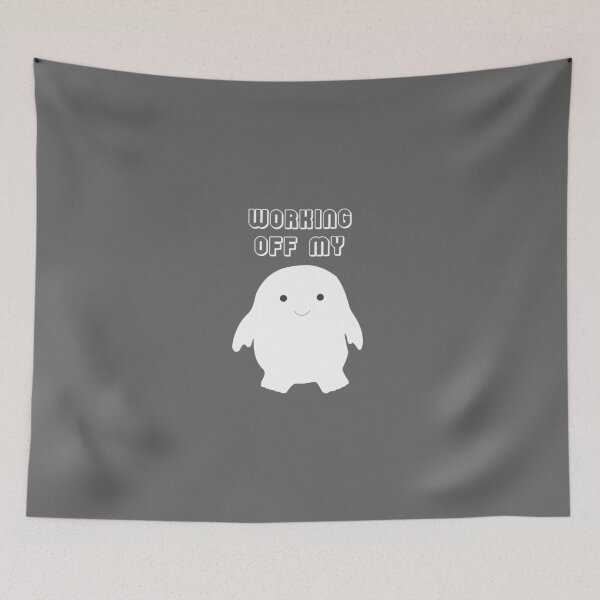 Item preview, Working Off My Adipose! Doctor Who designed and sold by OutlineArt.