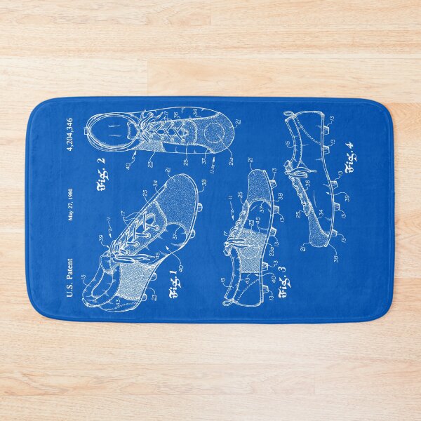 Item preview, Football (Soccer) Cleats Patent - Blueprint designed and sold by FinlayMcNevin.