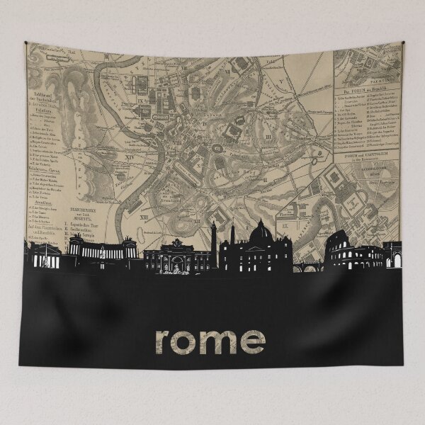 Item preview, rome skyline designed and sold by BekimART.