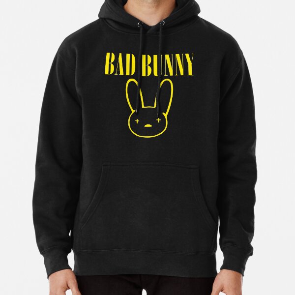 Bad Bunny Nirvana Sudadera con capucha