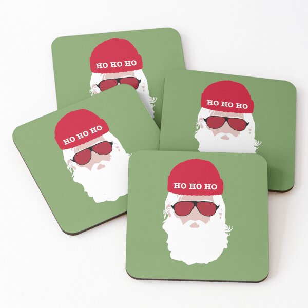 Item preview, Hipster Santa - Ho Ho Ho designed and sold by OutlineArt.