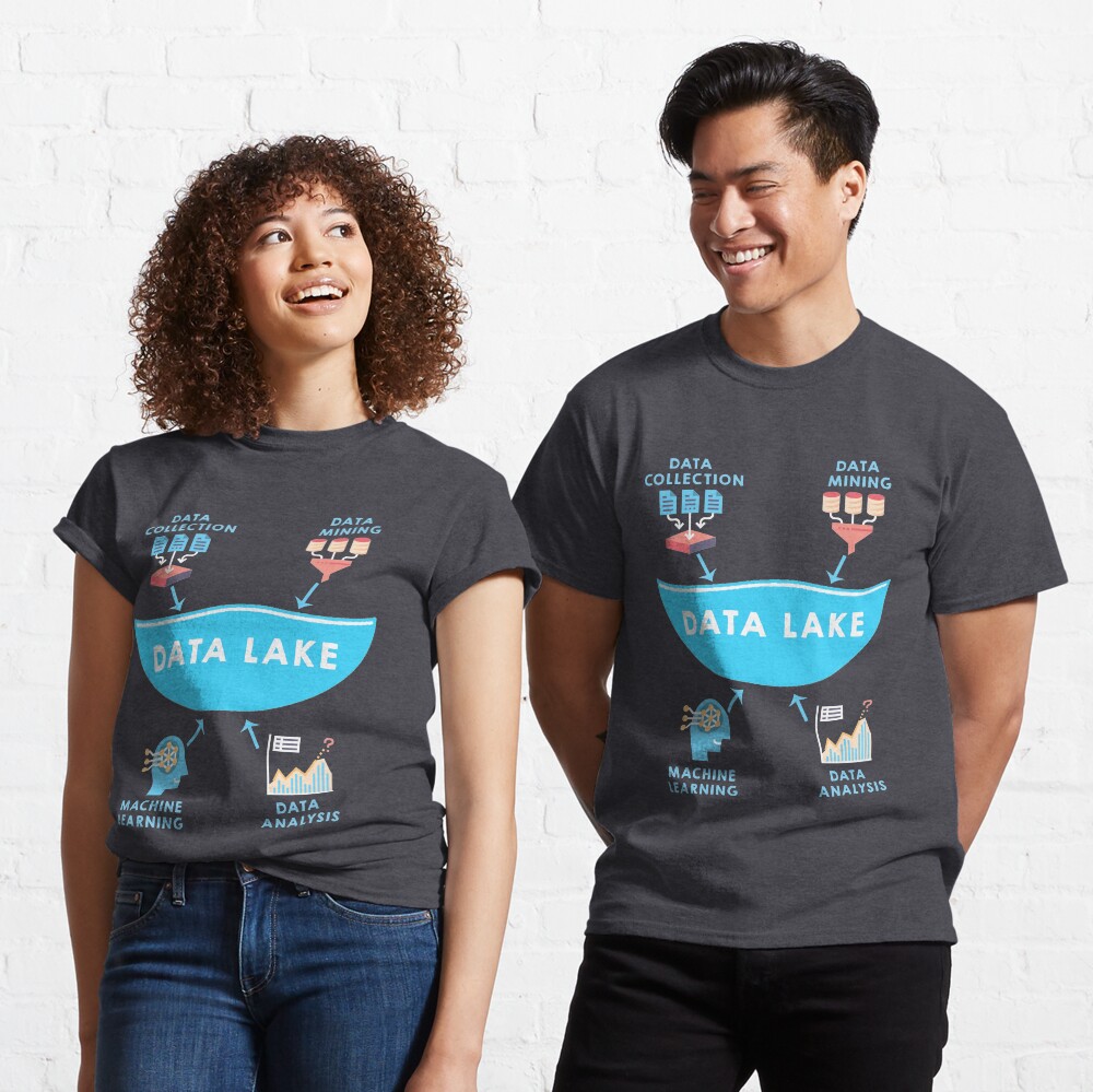 Data Lake designs for Data Geeks and engineers Classic T-Shirt