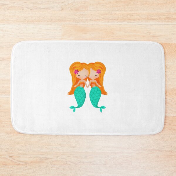 Item preview, Gemini Zodiac Mermaid designed and sold by ikigaicreations.