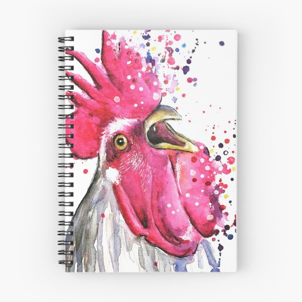 Item preview, Whimsical Acrylic Rooster Painting designed and sold by Melinda Howard.