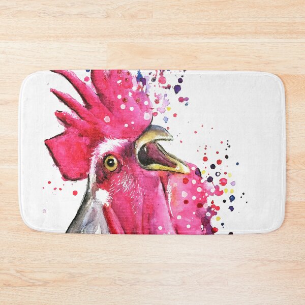 Item preview, Whimsical Acrylic Rooster Painting designed and sold by Melinda Howard.