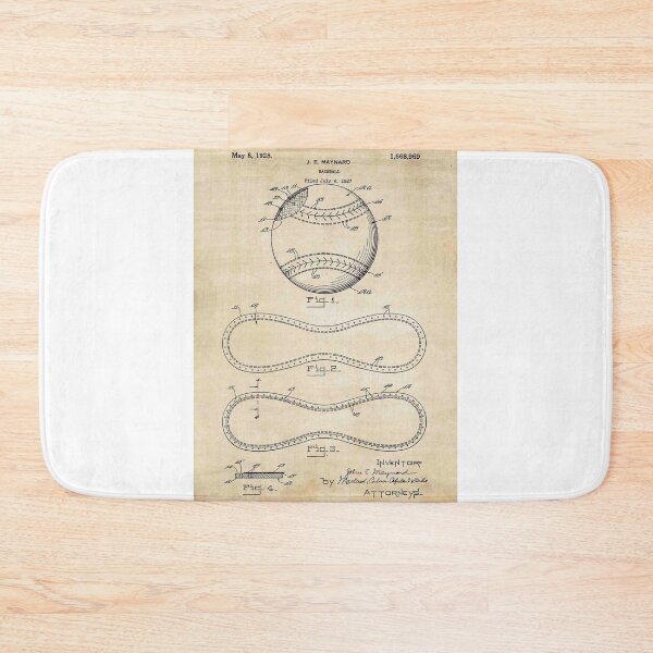 Item preview, Baseball Patent designed and sold by VintageTeesNow.