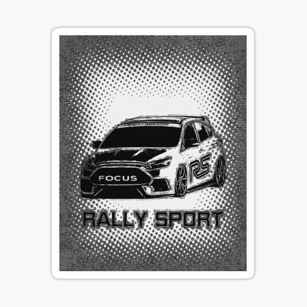 Ford Focus mk3 RS ST FORD PERFORMANCE RS v ST iPhone Case grey Sticker for  Sale by igttc