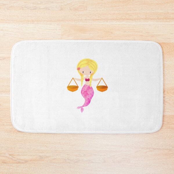 Item preview, Libra Zodiac Mermaid designed and sold by ikigaicreations.
