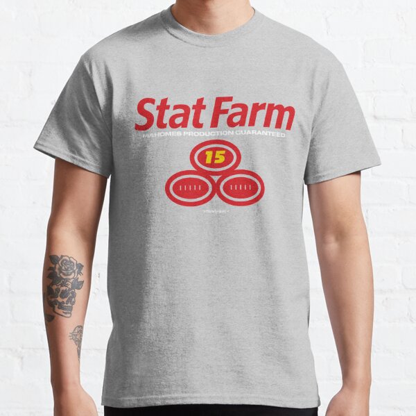 THEDFDESIGNS Stat Farm - Patrick Mahomes T-Shirt