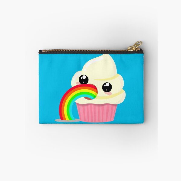Item preview, Kawaii Puking Rainbow Cupcake Emoji  designed and sold by BunnyThePainter.