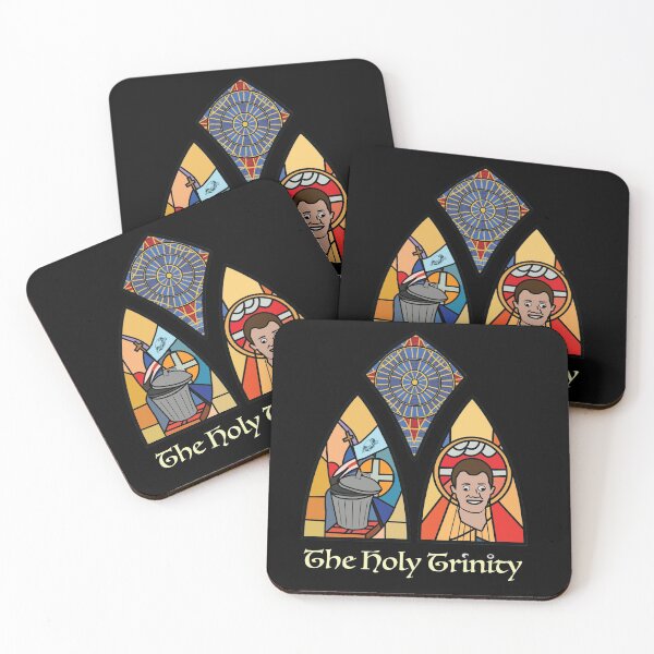 Item preview, DragonCon Holy Trinity: Carpet, Trashy, Lord Jon plus the blue card designed and sold by nekodokai1.