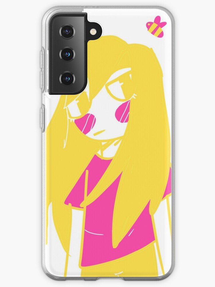 Queen Bee Anime Girl Print Case Skin For Samsung Galaxy By Dizzxyart Redbubble