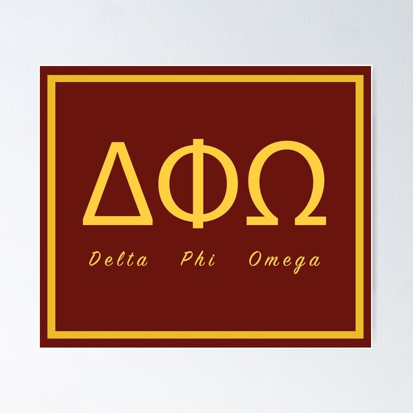 Item preview, Delta Phi Omega flag designed and sold by aander277.