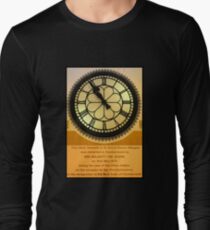 The Clock in the Plaza Long Sleeve T-Shirt