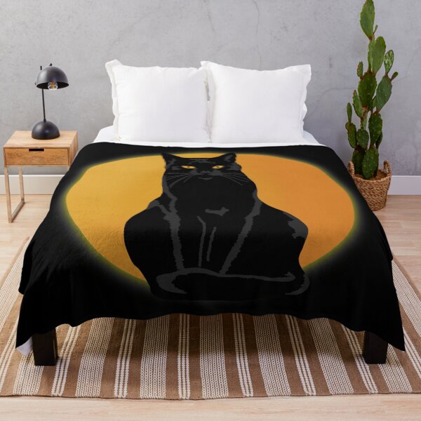Item preview, Spooky Black Cat  designed and sold by Quick Brown Fox Canada.