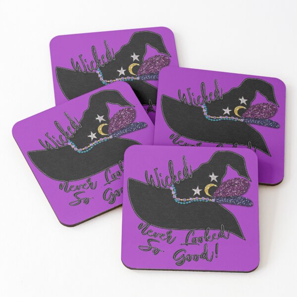 Item preview, Wicked Never Looked So Good | Witch Hat | Faux Felt Applique designed and sold by CheriesArt.