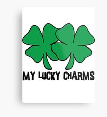 Irish "My Lucky Charms" Women's Metal Print
