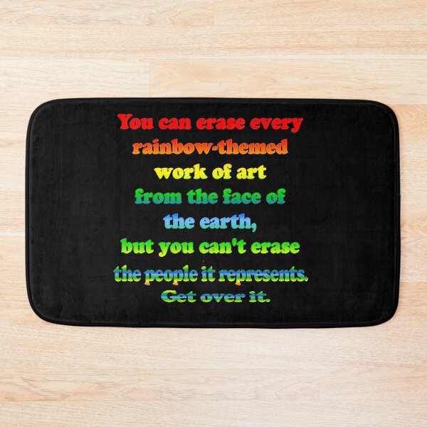 Item preview, You Cannot Erase The Rainbow Gay Rights LGBTQ designed and sold by CheekyPuppy.