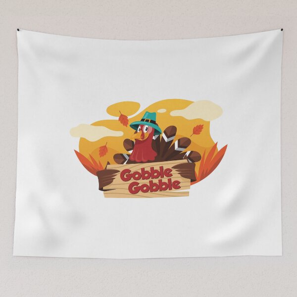 Item preview, Thanksgiving Turkey: Gobble Gobble! designed and sold by Gabriel Ghali.