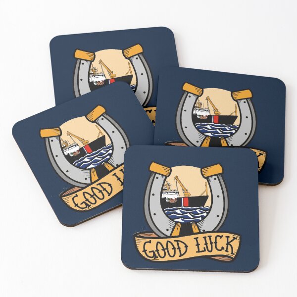 Item preview, Coast Guard Good Luck - 225 Buoytender  designed and sold by AlwaysReadyCltv.