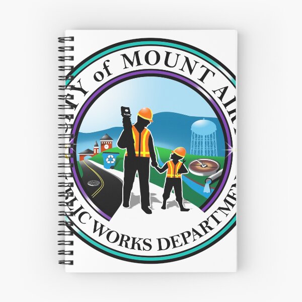 Item preview, Mount Airy Public Works Seal designed and sold by Reid Fitch.
