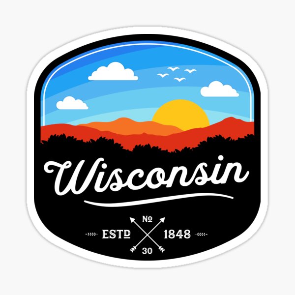 Wisconsin State Park Stickers Redbubble
