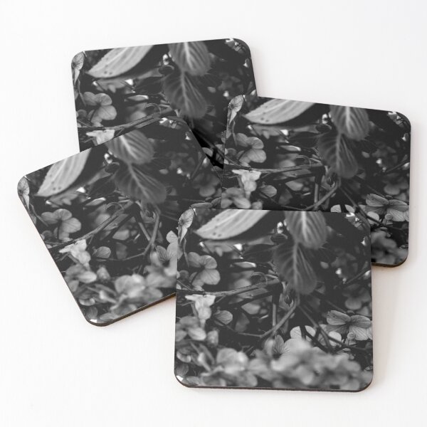 Item preview, Hortensia Hydrangea Flower Black and White designed and sold by anafrancisconi.