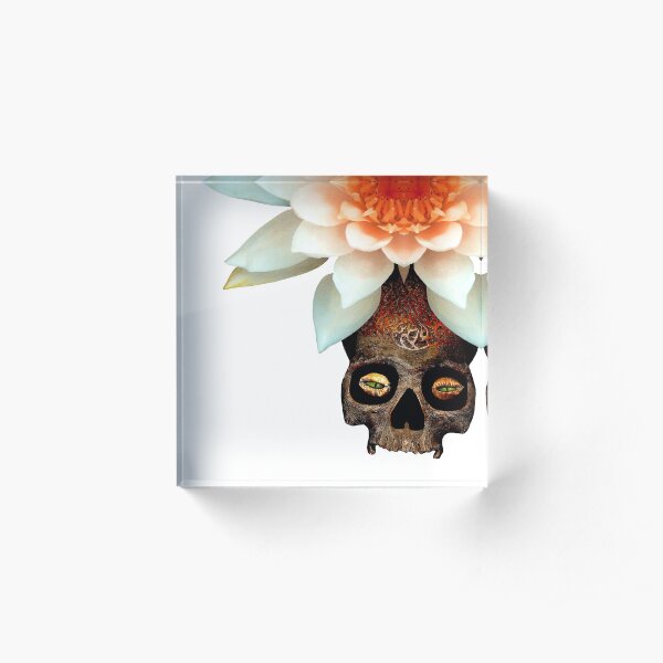Greeneye Lily Acrylic Block