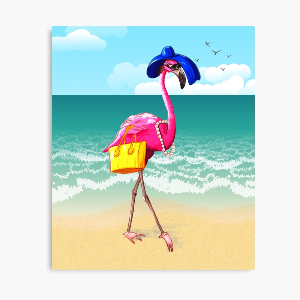 Page De Garde Cahier Flamant Rose Cahier à spirale for Sale avec l'œuvre « Élégant Flamingo Portant Un Chapeau Et Des Lunettes De Soleil Drôle Tropical Flamingo Cadeaux Pour Les Femmes Home Decor Fête Des Mères De Noël